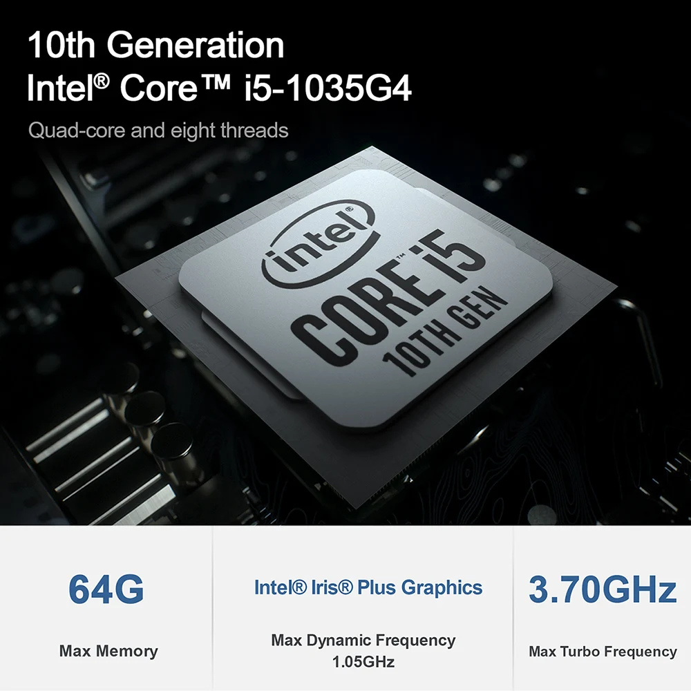 10th Gen Intel Iris Plus Graphics 950 Intel's Discrete DG1