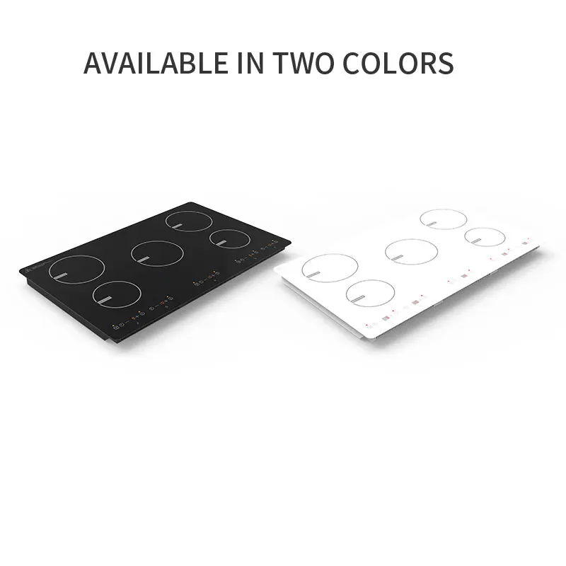 Aiting High Power Modern Design Copper Coil 220-240V 9400W Sensor Touch Control 5 Burners Induction Cooker