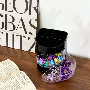 Multifunctional Pen Holder with Multiple Color Options - Versatile Desk Organizer for Stationery & Office Supplies