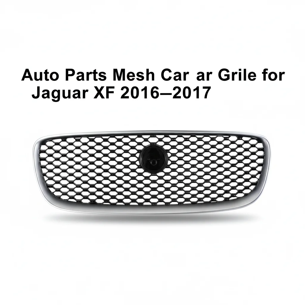T2H3984-A OEM ODM ABS Car Grille Manufacture Auto Parts Mesh Car Front Grill Accessories for Jaguar XF2016-2017
