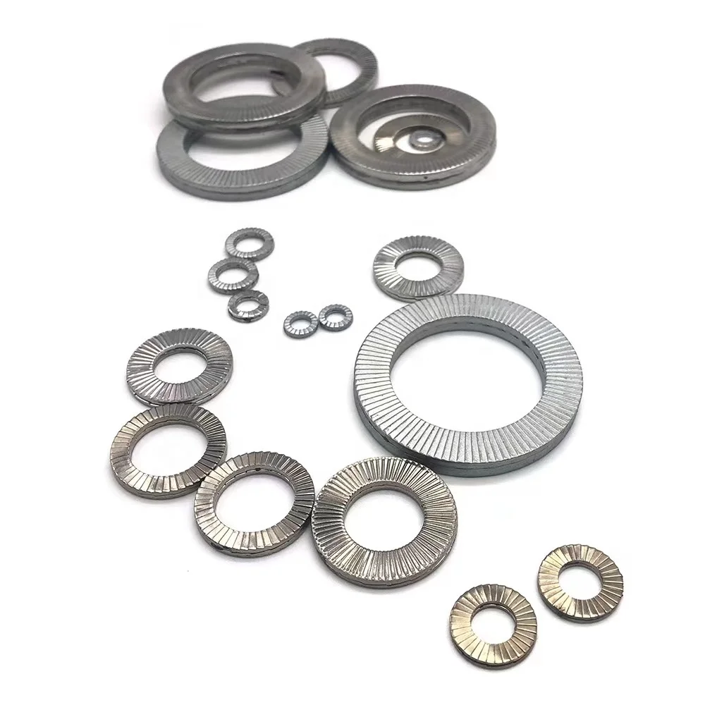 Oem Customized Stamping Gasket Lock Washers Double Knurling High ...