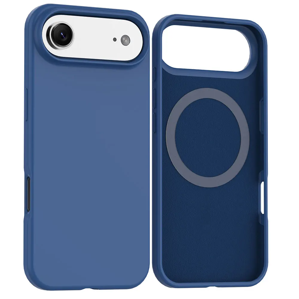 Laudtec スリム 衝撃吸収 液体シリコン素材 指紋防止加工 iPhone 17 Air 2025 対応スマホケース