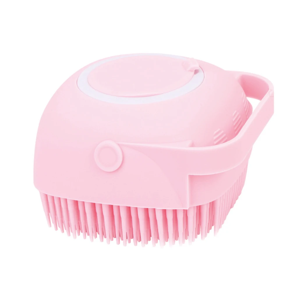 Silicon Bath Body Brush, Exfoliating Body Scurb Brush with Soap Dispenser