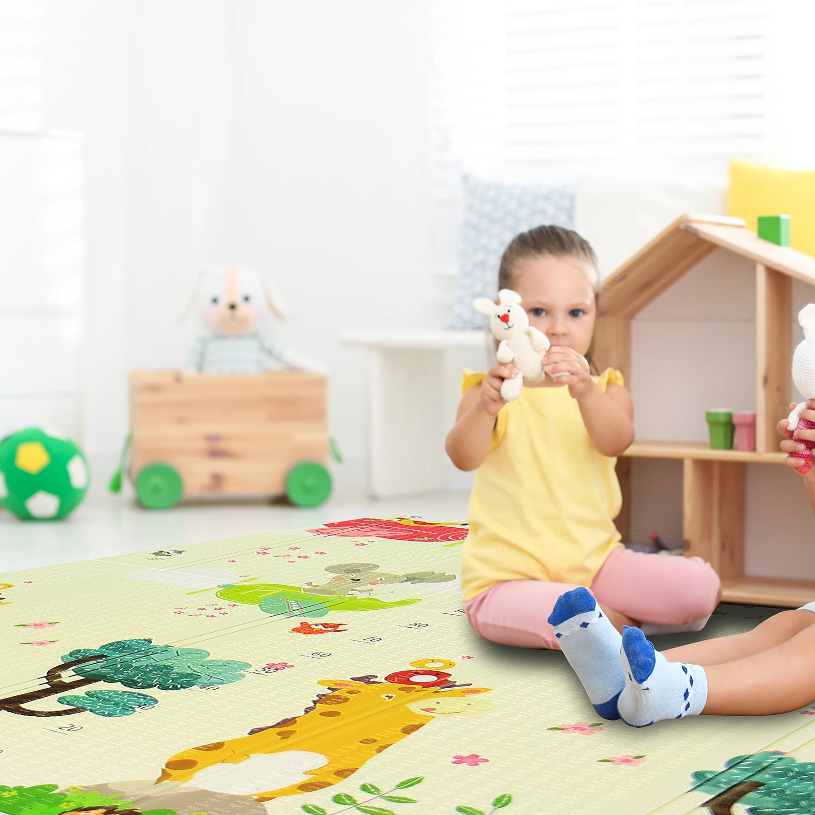 Tummy Time Anti-Slip Baby Crawling Mat XPE Baby Play Mat supplier