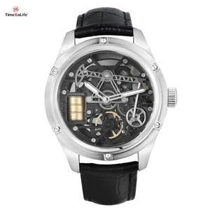 Custom Factory Oil Well Diver Refined Steel Miyata 90S5 Luminous Sapphire Mirror Hollow Out Men's Mechanical Wristwatches