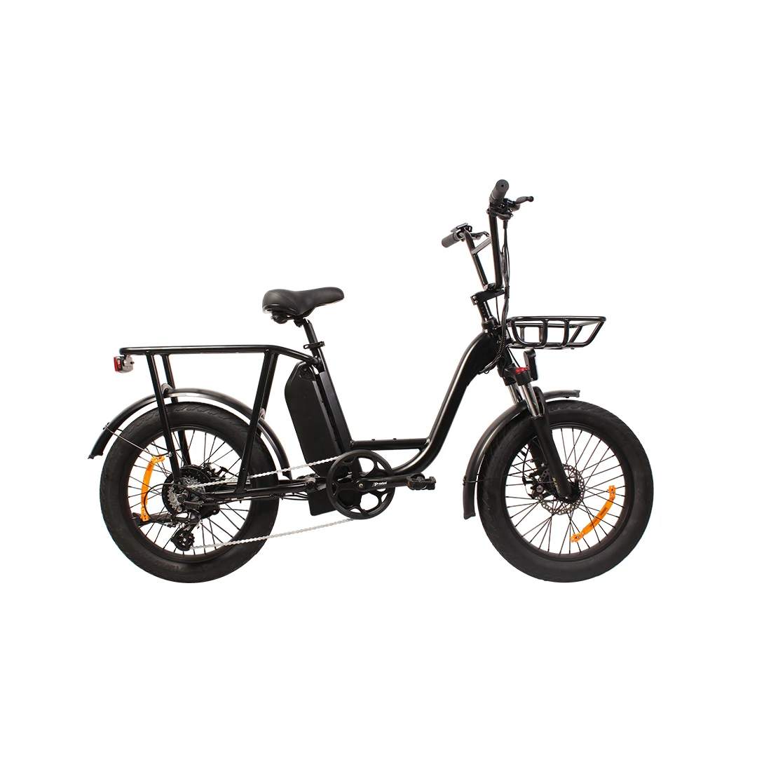 Bafang 48v 500w Brusshless Motor Electric Bike Electric Fat Tire Bike With 48v 15ah Battery Long
