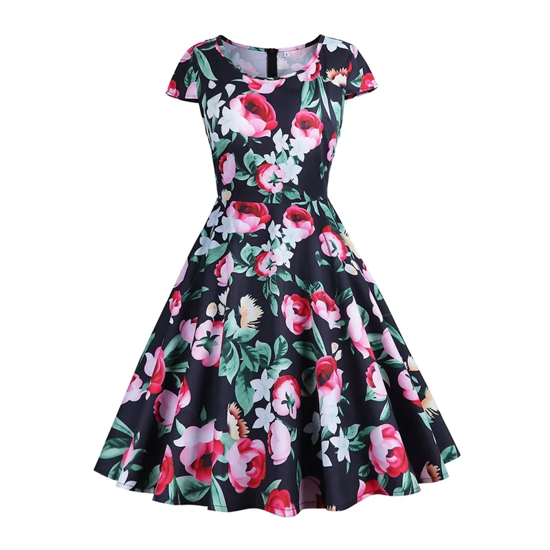 Shop Our Collection of Floral Dress Sleeveless Vintage Dresses