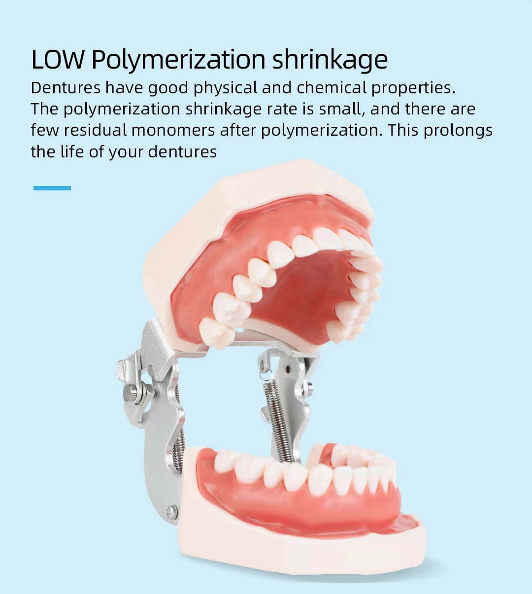 Acme Dental Model 3d Printing Resin Assured Denture Base Teeth 405nm Uv