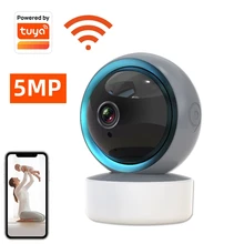 5MP Tuya Wifi Tracking Camera Video Surveillance Camera HD Night VIsion Two Way Audio Auto Cloud Smart Home Security IP Camera