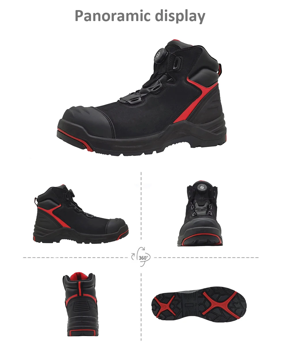 VITOSAFE Wholesale Factory Price Anti-static Labor Footwear S3 Steel Toe Safety Shoes Work Boots for Men manufacture