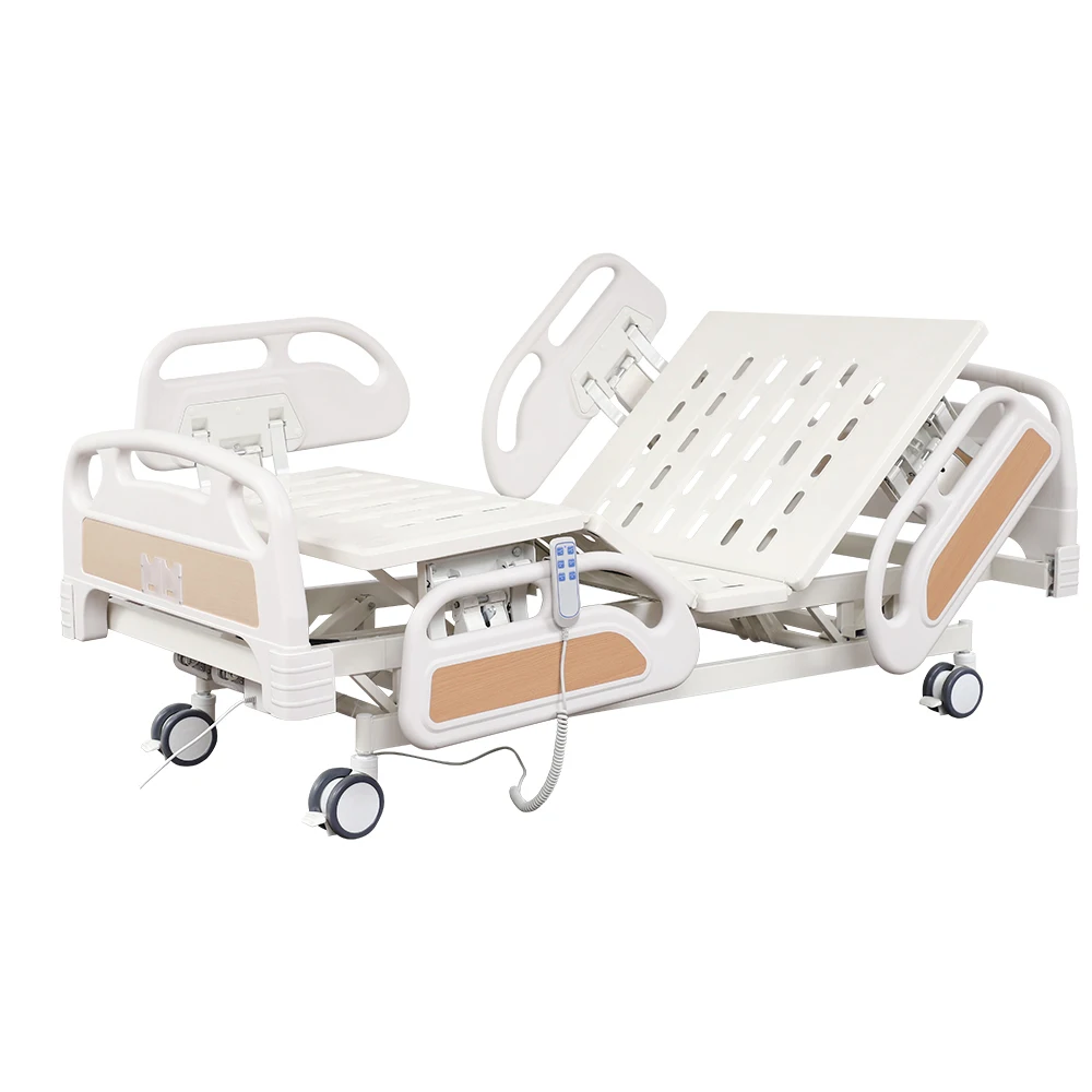 Three Function Stainless Steel Modern Safety Rail Electric Bed-Foldable Guardrail Medical Equipment Foot Hospital School Hotel 3
