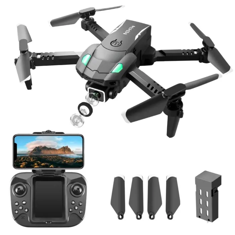 OEM S128 Mini Drone with 4K Video Camera HD Fpv Rc GPS Dron Kid Adult  Quadrupter Mini Drone Toy Cameras Dronne Drones