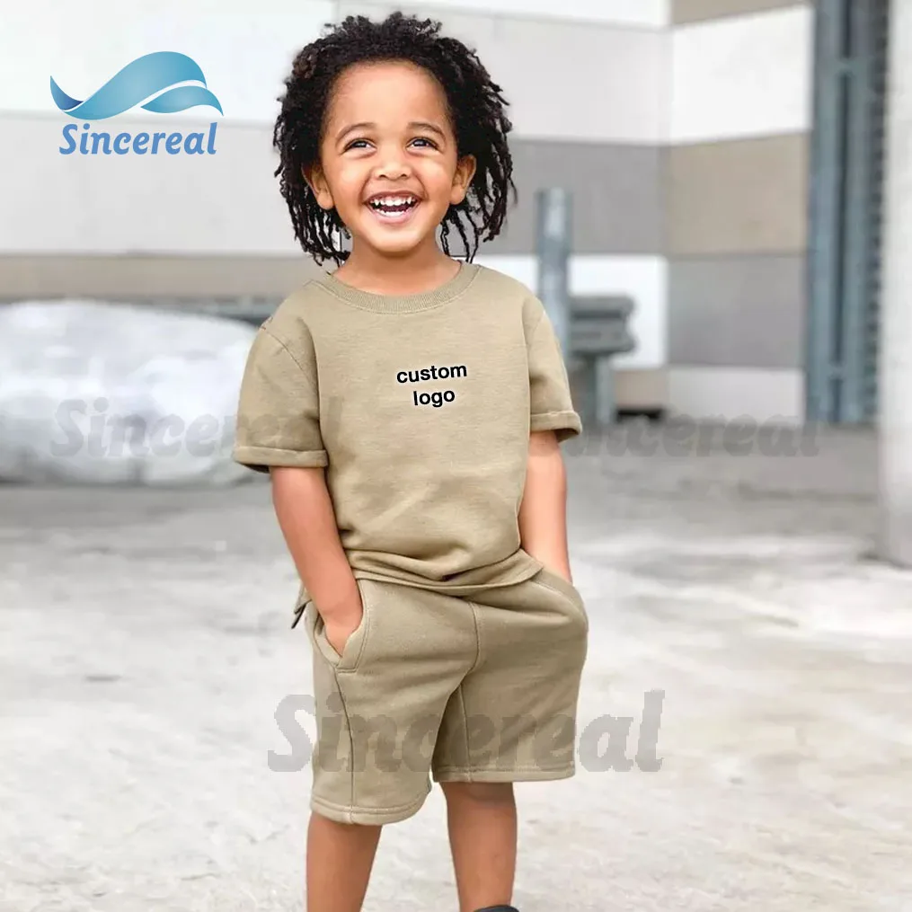 Custom Summer Casual Cotton Boys Clothing Toddler Boys Clothes Tshirt