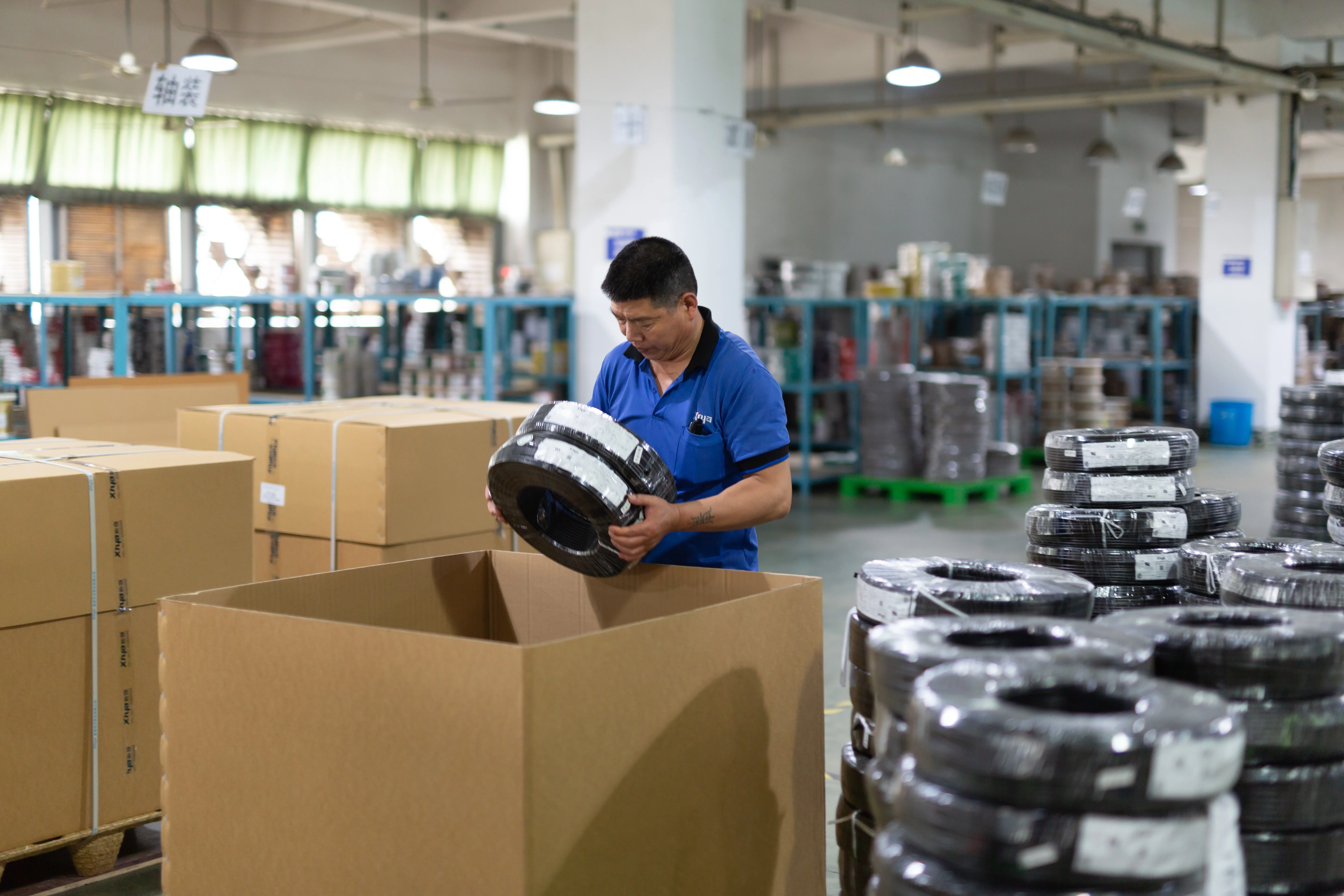 XINYA Flexible 2 3 4 5 6 Copper Flat Cable UL2468 24AWG PVC Insulated 300V 80C Electrical Wire Price