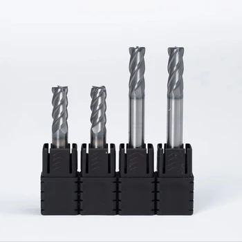 Fully Stocked Z Series Flat End Mill Chamfer High Hardness 4-Flute Precision Straight Shank Customizable OEM Milling Cutter ODM