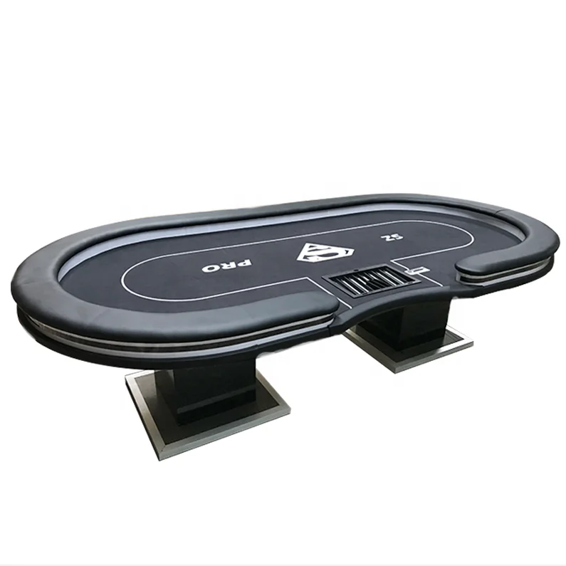 Качественный покерный стол для казино Размером 96x48 дюймов для держателя texas