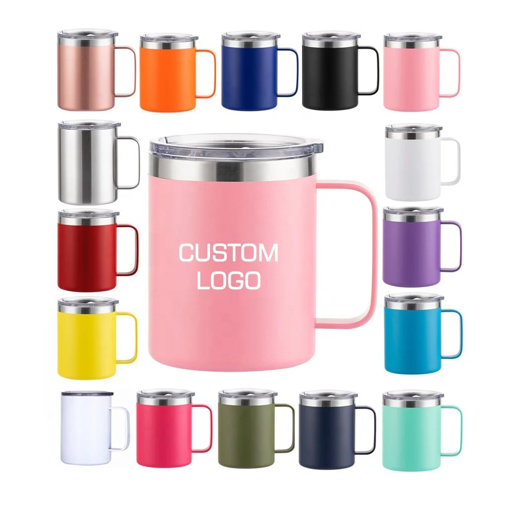 Custom 12oz SUS304 Double Wall Coffee Mugs - Travel Tumblers