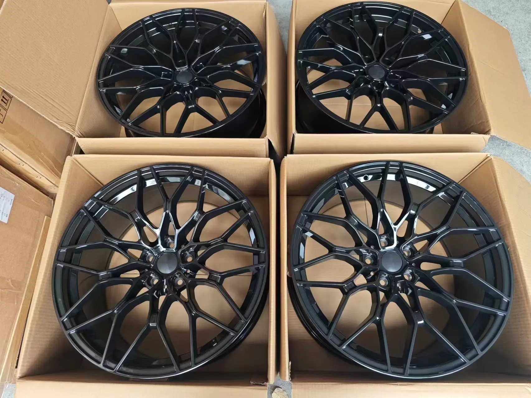ホットセール マットブロンズブラック仕上げ 5穴 BMW NEW M3用 18 