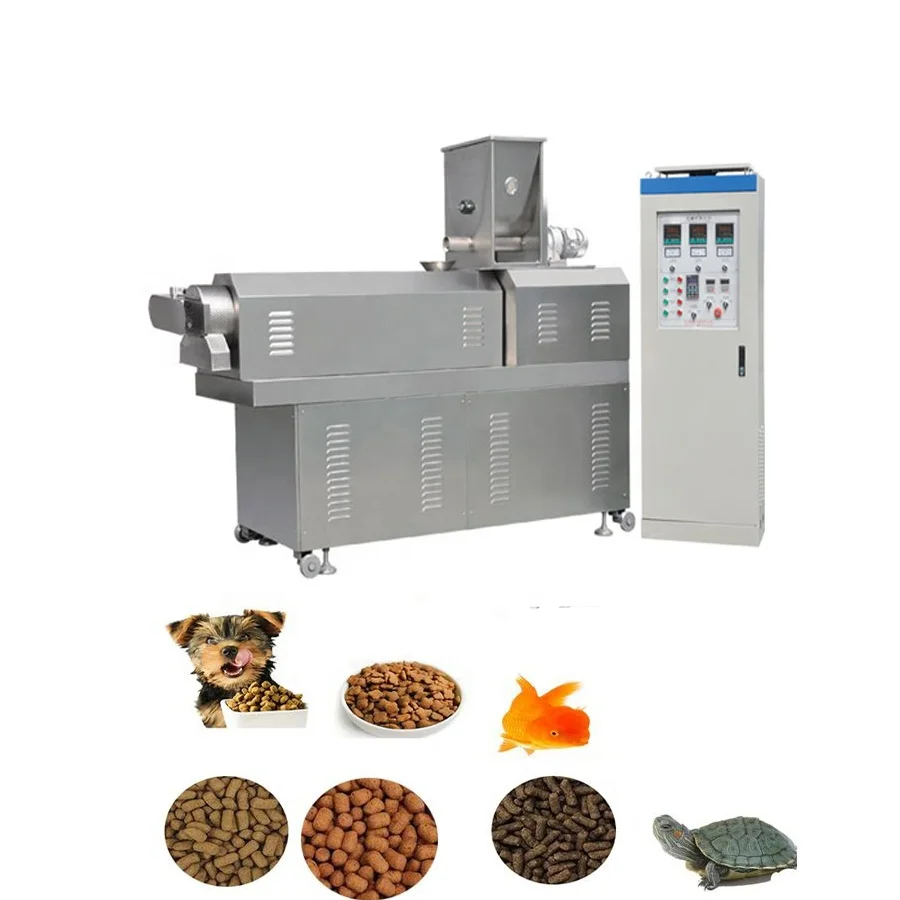 Extrusora automática de croquetas de formación en seco, máquina para hacer  alimentos para perros, máquinas de procesamiento de alimentos para mascotas
