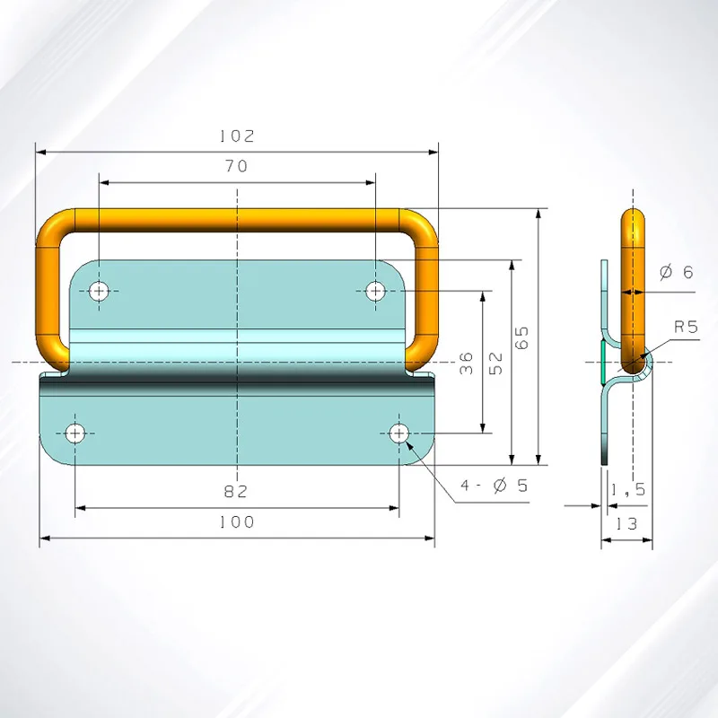 Stainless Steel Panel Pull Door