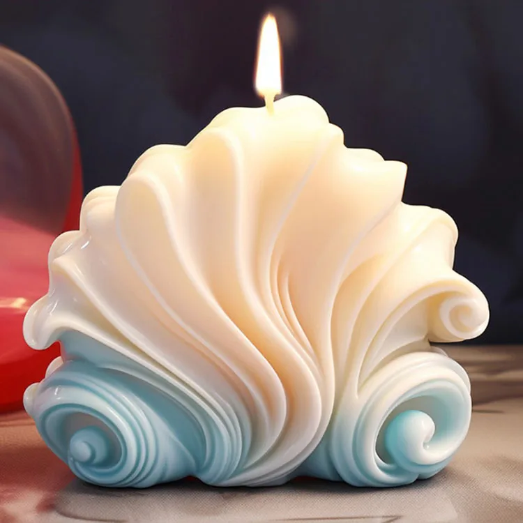 Moule Silicone 3D Fleur De Lotus - Idéal Pour Bougies Piliers, Savons, Résine, Aromathérapie Et Bricolage Créatif