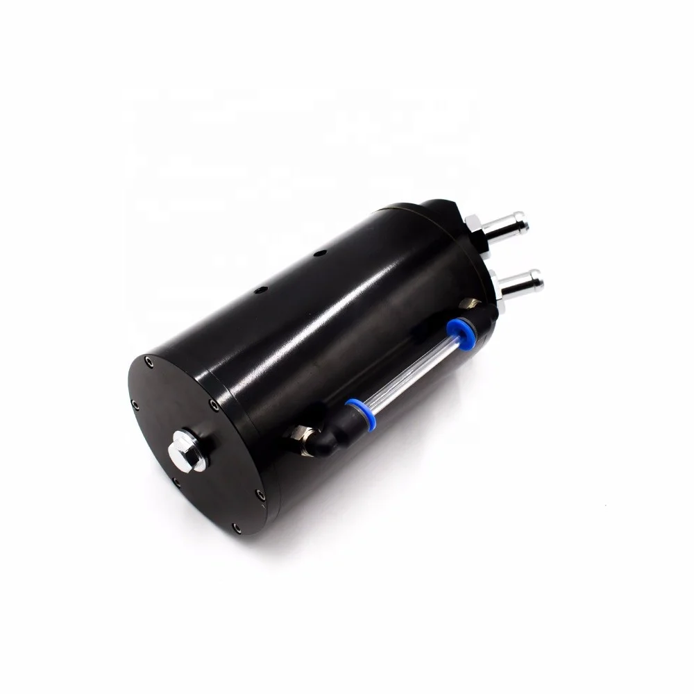Racing Oil Can Catch Can Oil Catch Tank With Mini Air Filter and Inner Wire Mesh