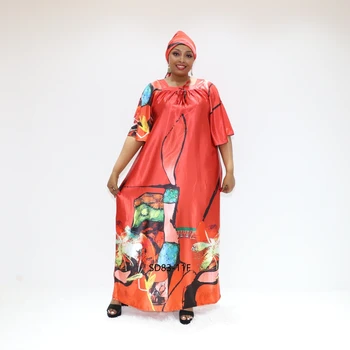 Embroidered attire cape abaya  AY Fashion SD83-11F Abidjan Fashion Long robe