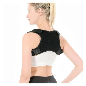 Back posture corrector neoprene back support brace shoulder and back support