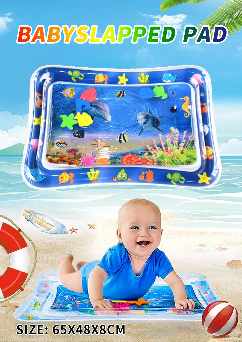 Baby Water Mat Inflatable Cushion Infant Toddler Water Play Mat for Children Early Education Developing Baby Toy Summer Toys factory