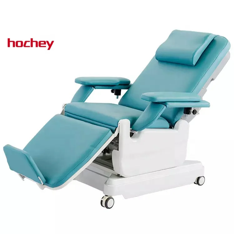 Hochey медицинское оборудование, мебель для переливания крови, Электрический диализный стул с подлокотником