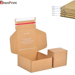 Factory Direct Sales Corrugated Folder Box A4 Standard Window Visible Multi-color Recycled Materials Customizable Color