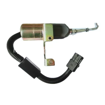 Morden Style 12V Shut Down Solenoid 3991624 Diesel Engine Stop Fuel Valve Off Flameout Switch 3923680