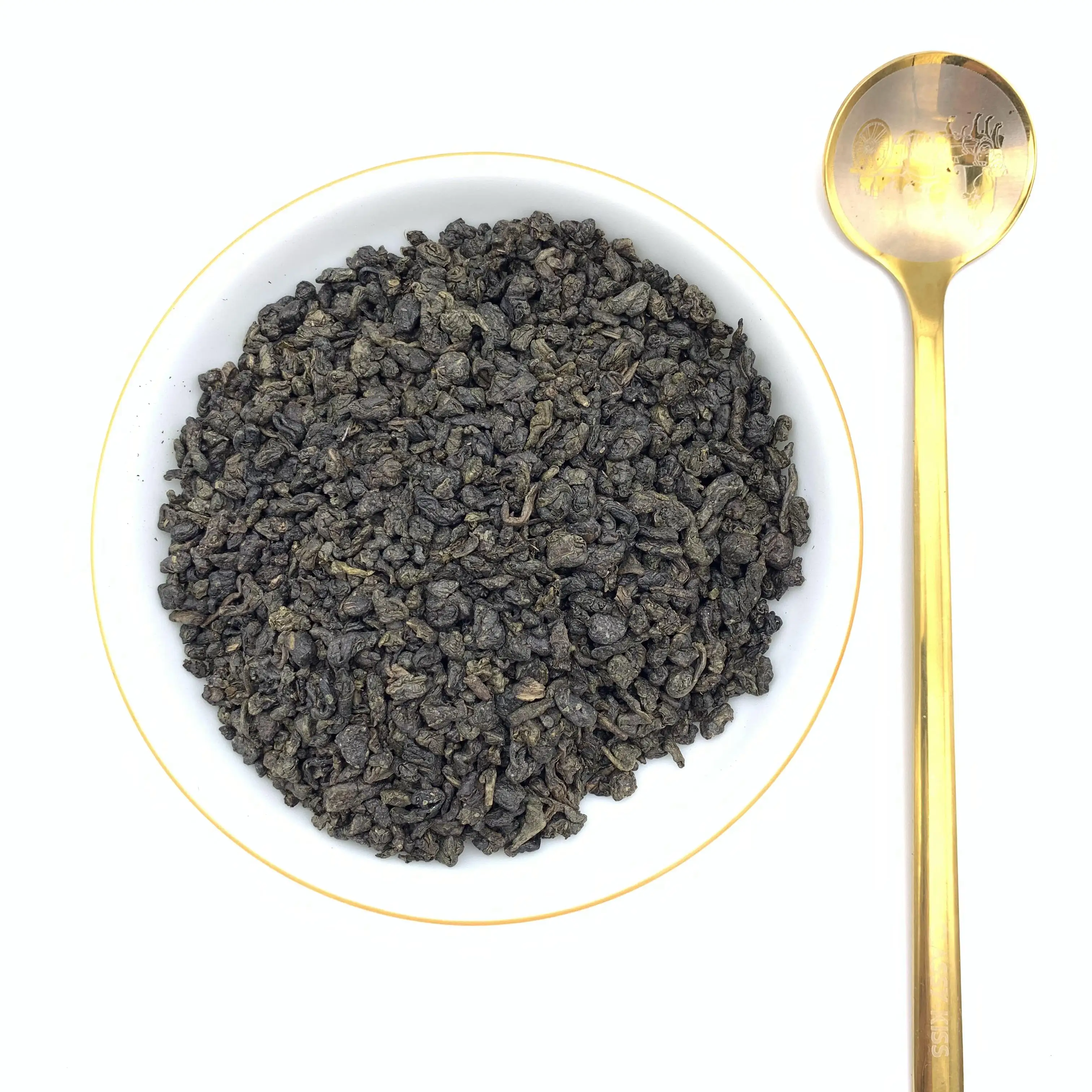 Premium Chinese Green Tea 3505 Gunpowder Green Tea Cheap Gunpowder Tea