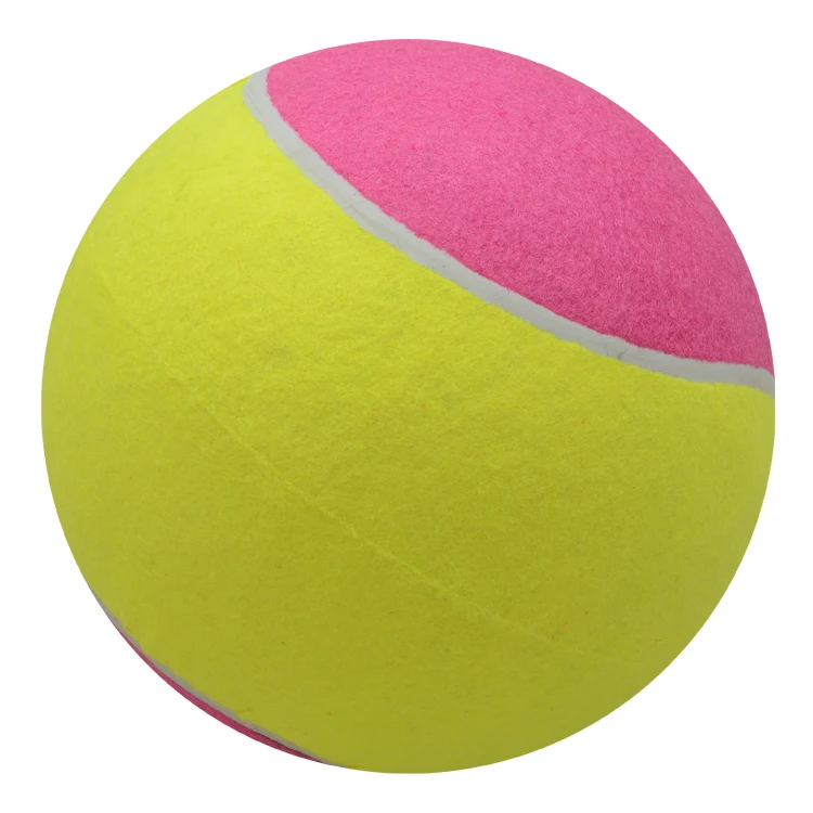 サイズ6、7、8、8.5人気の黄色い色の膨張した大きなテニスボール