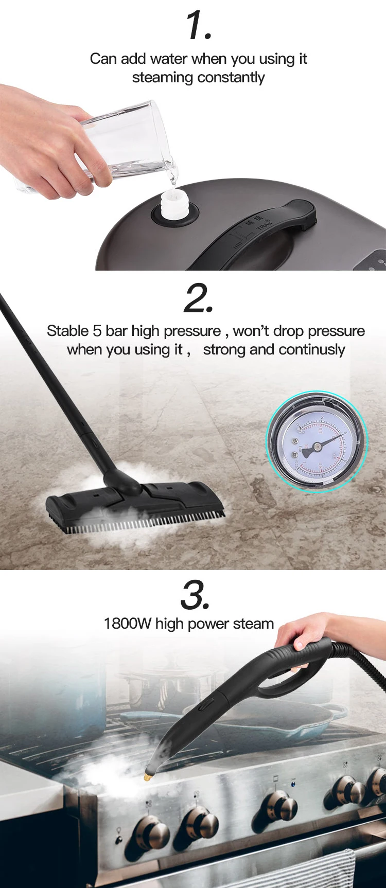 Multifunctional steam cleaner инструкция на русском фото 48