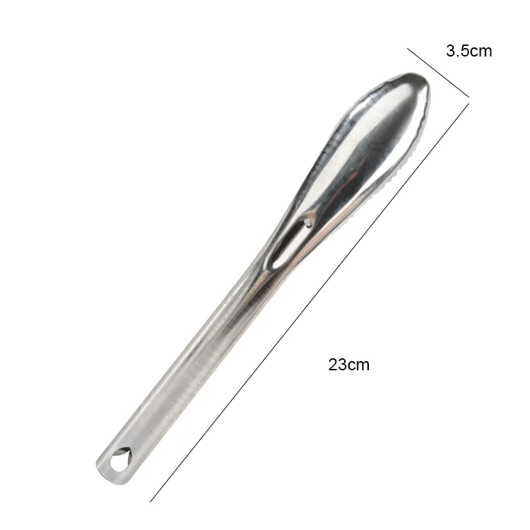 Rust-Proof Fish Skin Scraper Kitchen Fish Scale Remover Cleaning Tool Non-Slip Dual Serrated Stainless Steel Fish Scaler
