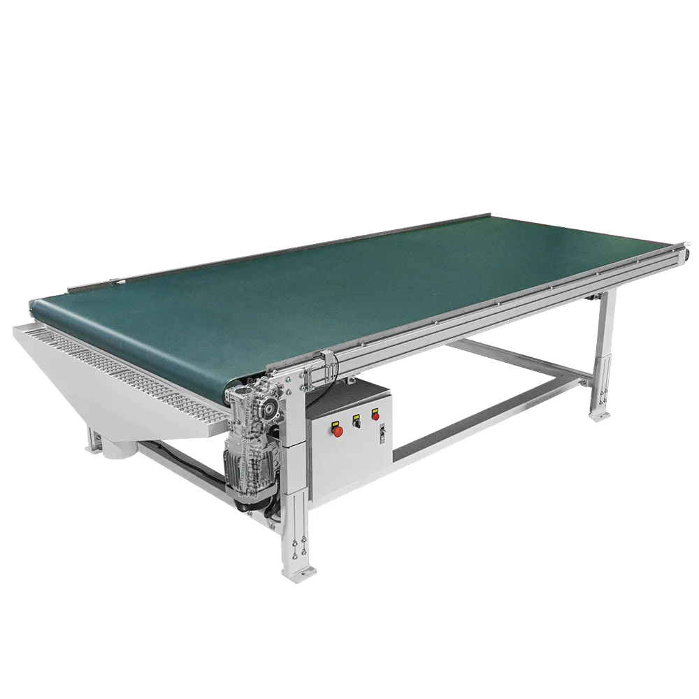 Hongruiyi operates the feeding machine of food-grade aluminum profile belt conveyor