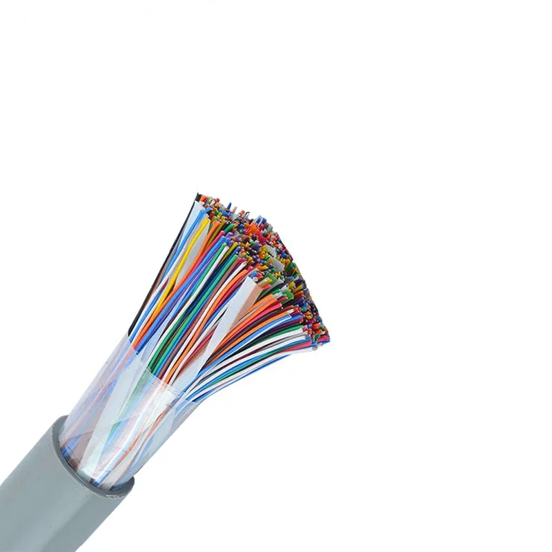 cat3 underground copper wire color code 2 20 30 50 100 150 600 1800 pairs shielded specifications indoor outdoor telephone cable