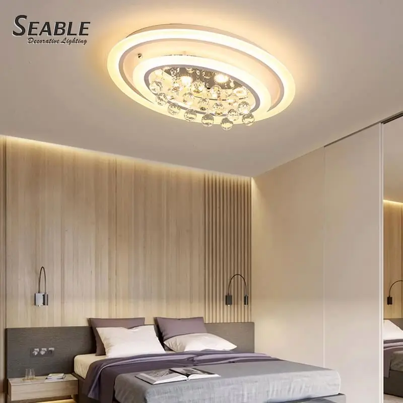 Excellent Seable Lighting Creative Design Led Ceiling Light Lamp Acrylic Lampshade Ceiling Light