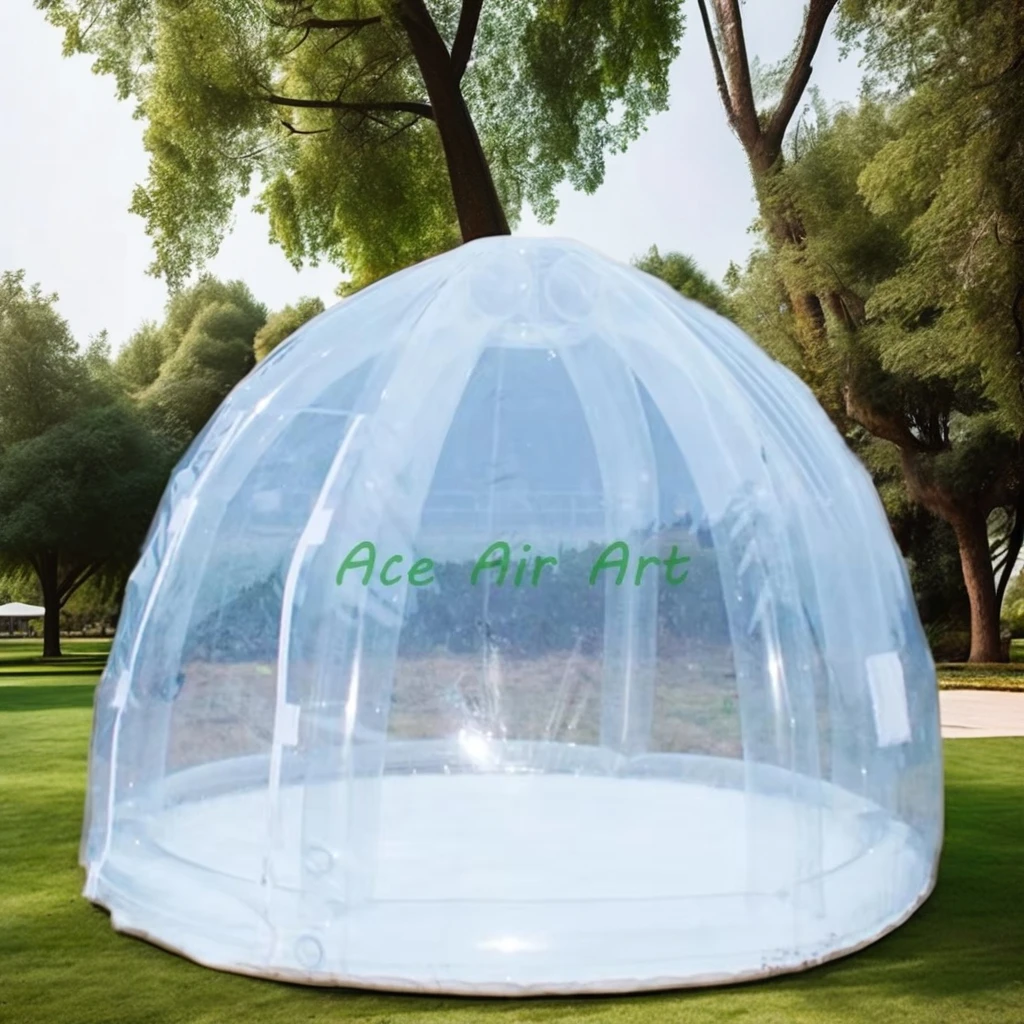 Pvc Inflatable Dome Giant Transparent PVC Inflatable Dome Bubble Tent for Party or Business ...