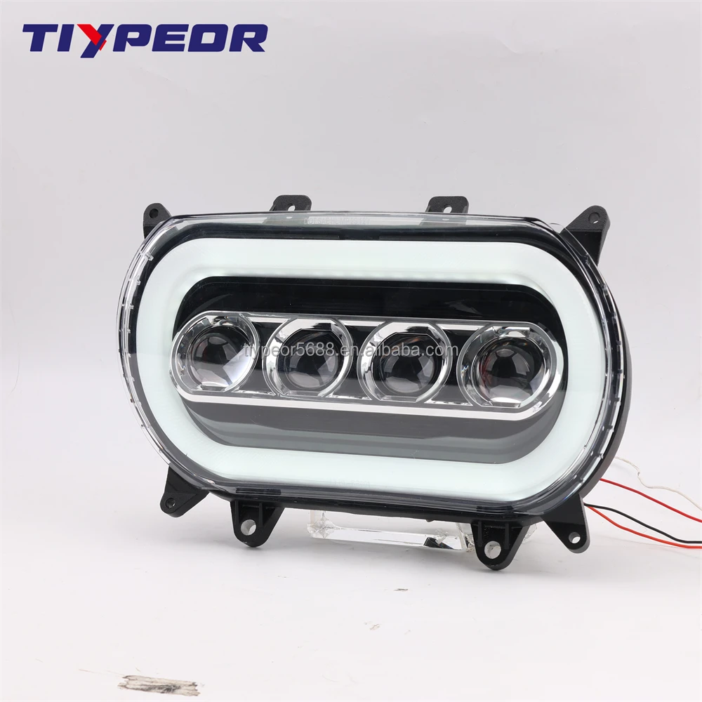 product tiypeor motorcycle lighting system high power 120w led headlights for harley road glide limited fltrk 2020 2022 led headlamp-9
