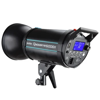 Godox QD600 220V Quicker 600DII Photography Studio Flash Speedlite Light Quicker D Series Input Power Max 600WS With Lamp Flash detail image