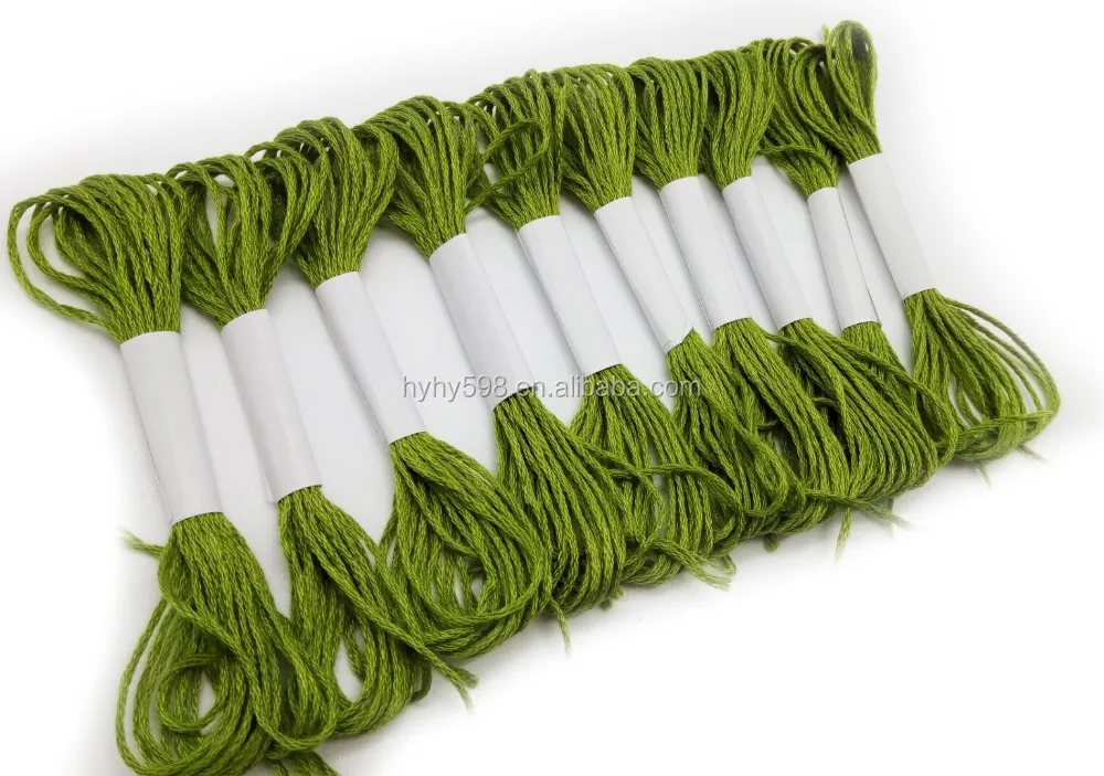 
 Хлопковая нить для вышивки крестиком #16050902 от китайского производителя  