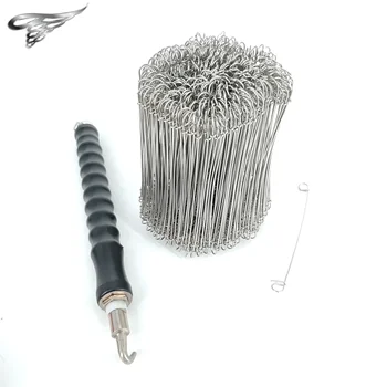 1000Pcs Double Loop Rebar Wire Ties Kit - 6.1" Steel Ties With Tools & Gloves