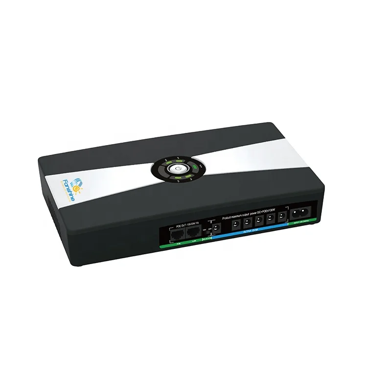 100w 8a Camera Ups Cctv Ups Power Supply With Poe For 4ch 8ch Security
