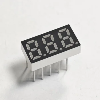 Green Light 3 Digit 0.25 Inch 7 Segment LED Display for Precision Electronic Calipers Measurement