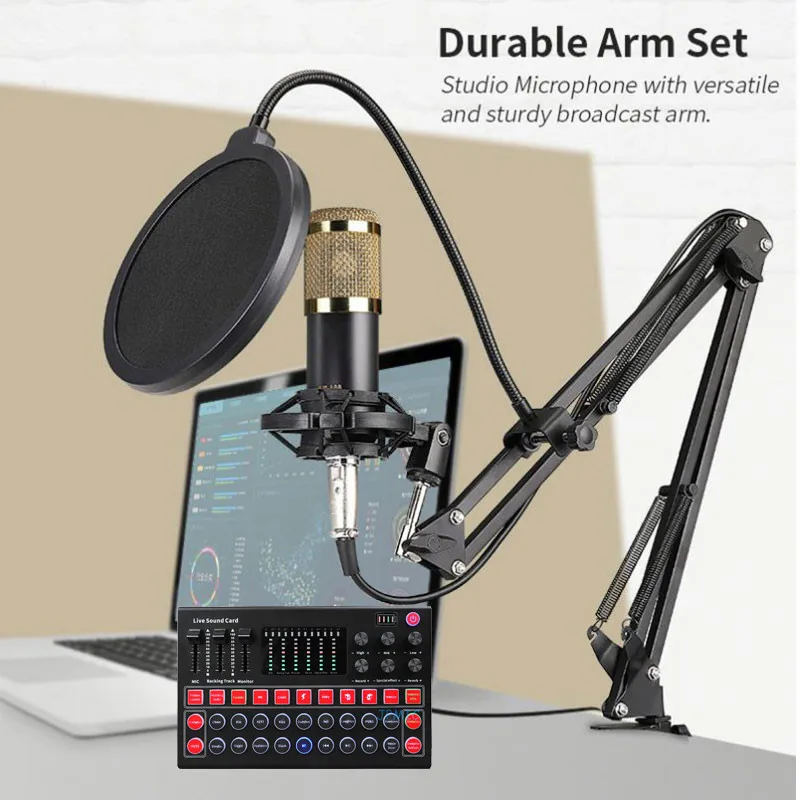 Changeur De Voix Mini Portable - Carte Son Avec 8 Effets - Pour Streaming, Jeu, Enregistrement - Compatible PC Et Smartphone