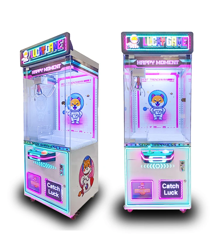 Hot Selling Commercial Arcade Claw Machine for Plush Toys Factory Direct Coin-Operated Prize Catcher Game with Customizable
