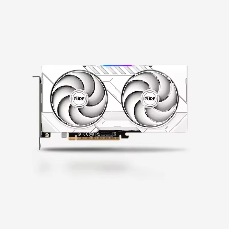 Sapphire RX 9060XT 16GB GDDR6 Polar OC PCIe 5.0 Graphics Card RX