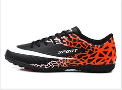 Мужская футбольная обувь высокого качества на заказ для мальчиков с мягкой подошвой носки нескользящая